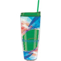 26 oz Made In The USA Tumbler w/ Lid  Straw