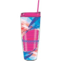 26 oz Made In The USA Tumbler w/ Lid  Straw