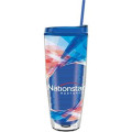 26 oz Made In The USA Tumbler w/ Lid  Straw