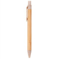 The Albury Bamboo Wheat Straw Click-Action Ballpoint Pen