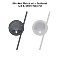 16 Oz. Travel Tumbler With Straw
