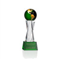 Havant Globe Award - Green/Gold