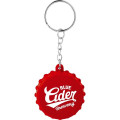 Beer Cap Keychain with Bottle Opener