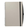 7" x 10" FSC® Mix Spiral JournalBook® with Pen Por