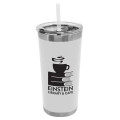 18 oz. Stainless Steel Insulated Straw Tumbler