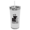 18 oz. Stainless Steel Insulated Straw Tumbler