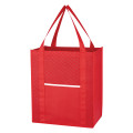 Non-Woven Wave Shopper Tote Bag
