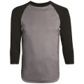 Augusta Sportswear Adult Wicking Polyester Raglan Sleeve ...