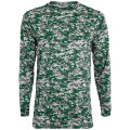 Augusta Sportswear Adult Digi Camo Wicking Long-Sleeve T-...