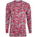 Augusta Sportswear Adult Digi Camo Wicking Long-Sleeve T-...