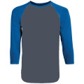 Augusta Sportswear Youth Wicking Polyester Raglan Sleeve ...