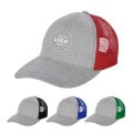 Hayden Heathered Mesh Back Cap