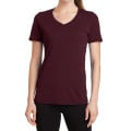 Port & Company® Ladies' Performance Blend V-Neck Tee