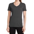 Port & Company® Ladies' Performance Blend V-Neck Tee