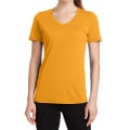 Port & Company® Ladies' Performance Blend V-Neck Tee