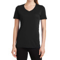 Port & Company® Ladies' Performance Blend V-Neck Tee