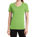 Port & Company® Ladies' Performance Blend V-Neck Tee