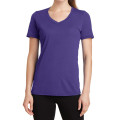 Port & Company® Ladies' Performance Blend V-Neck Tee