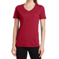 Port & Company® Ladies' Performance Blend V-Neck Tee