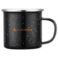 Imari 16OZ Speckled Enamel Mug With Stainless Steel Rim