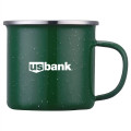 Imari 16OZ Speckled Enamel Mug With Stainless Steel Rim
