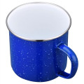 Imari 16OZ Speckled Enamel Mug With Stainless Steel Rim