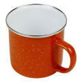 Imari 16OZ Speckled Enamel Mug With Stainless Steel Rim