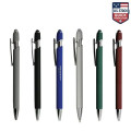 Metal Pen and Stylus with Soft Rubber