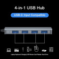 Slim Type C 4-Port USB 3.0 Adapter