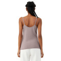 Ladies' Micro Rib Spaghetti Strap Tank