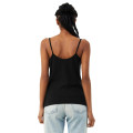 Ladies' Micro Rib Spaghetti Strap Tank