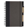 ECO-INSPIRED SPIRAL NOTEBOOK & PEN