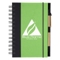 ECO-INSPIRED SPIRAL NOTEBOOK & PEN