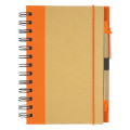 ECO-INSPIRED SPIRAL NOTEBOOK & PEN