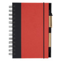 ECO-INSPIRED SPIRAL NOTEBOOK & PEN