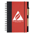 ECO-INSPIRED SPIRAL NOTEBOOK & PEN