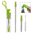 Straw Kit With Bottle Opener