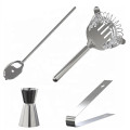 WineVault 5-Piece Cocktail Stainless Steel Essentials Shaker