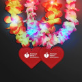 Light Up Hawaiian Leis with Custom Heart Medallion