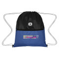 COB Light Up Heathered Drawstring Bag