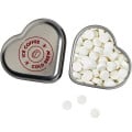 Small Heart Shaped Mint Tin