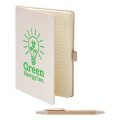 econscious Hemp Journal Notebook & Pen 6" X 8.0125"