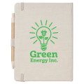 econscious Hemp Journal Notebook & Pen 6" X 8.0125"