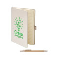 econscious Hemp Journal Notebook & Pen 6" X 8.0125"