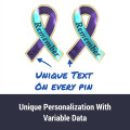 Awareness Ribbon Lapel Pin - Any Color - Fully Customizable