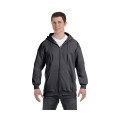 Hanes® Adult 9.7 oz. Ultimate Cotton 90/10 Full-Zip Hoode...