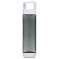25 oz. Clean Square Bottle w/ Removable Top & Bottom Lids