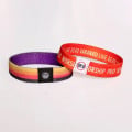 1/2 Sublimated Elastic Event Wristband Customizable Woven