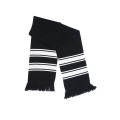 Stripe Knit Scarf.