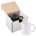 11oz Basic C Handle Ceramic Mug In Mailer